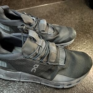 Men's On Running Cloudnova Black Eclipse US 11.5